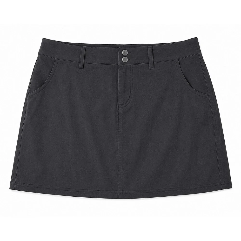 prAna Women's Dark Gray Skirt Size 12 Outdoor, Hiking, Casual‎